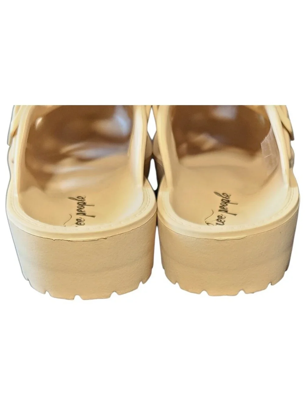 New Free People Karlie EVA Buckle Clogs Size 9 Euro 40